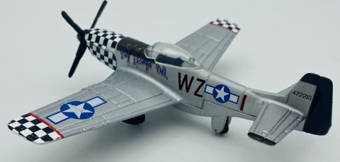 Samolot North American P-51 Mustang model podstawka METAL Motormax Samolot North American P-51 Mustang model podstawka METAL Motormax