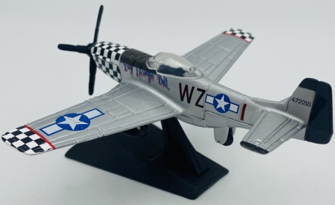 Samolot North American P-51 Mustang model podstawka METAL Motormax Samolot North American P-51 Mustang model podstawka METAL Motormax