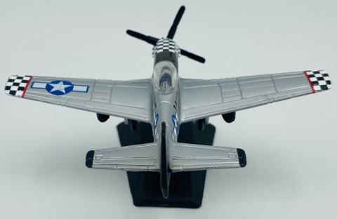 Samolot North American P-51 Mustang model podstawka METAL Motormax Samolot North American P-51 Mustang model podstawka METAL Motormax