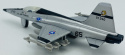 Samolot Northrop F-5E Tiger II model podstawka METAL Motormax