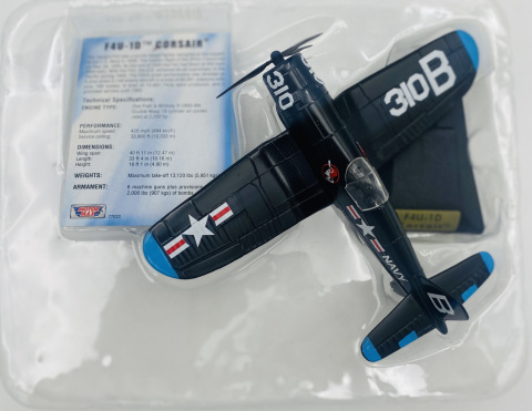 Samolot Northrop Grumman Vought F4U-1D Corsair model METAL Motormax Samolot Northrop Grumman Vought F4U-1D Corsair model METAL Motormax