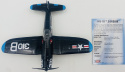 Samolot Northrop Grumman Vought F4U-1D Corsair model METAL Motormax