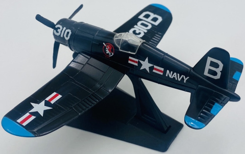 Samolot Northrop Grumman Vought F4U-1D Corsair model METAL Motormax Samolot Northrop Grumman Vought F4U-1D Corsair model METAL Motormax