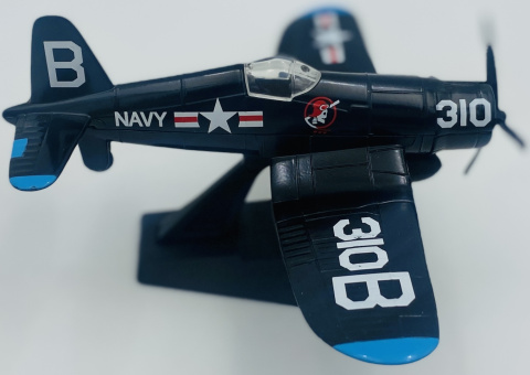 Samolot Northrop Grumman Vought F4U-1D Corsair model METAL Motormax Samolot Northrop Grumman Vought F4U-1D Corsair model METAL Motormax