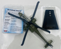 Śmigłowiec Boeing AH-64 Apache Longbow model podstawka METAL Motormax