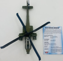 Śmigłowiec Boeing AH-64 Apache Longbow model podstawka METAL Motormax