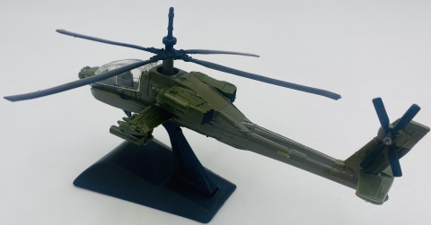 Śmigłowiec Boeing AH-64 Apache Longbow model podstawka METAL Motormax Śmigłowiec Boeing AH-64 Apache Longbow model podstawka METAL Motormax