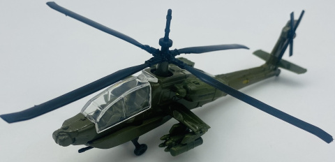 Śmigłowiec Boeing AH-64 Apache Longbow model podstawka METAL Motormax Śmigłowiec Boeing AH-64 Apache Longbow model podstawka METAL Motormax