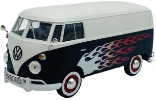VW Type 2 T1 Hot Rod 1:24 Motormax 79566 płomienie