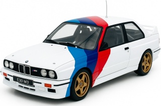 BMW M3 E30 (1989) model WB124244 METAL WhiteBox 1:24 biały