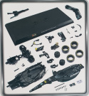 Bolid do składania F1 Mercedes AMG W14 E 2023 #44 Lewis Hamilton 1:24