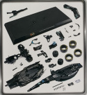 Bolid do składania F1 Mercedes AMG W14 E 2023 #63 Russell Bburago 1:24