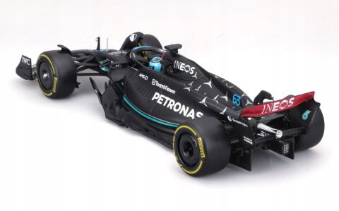 Bolid do składania F1 Mercedes AMG W14 E 2023 #63 Russell Bburago 1:24 Bolid do składania F1 Mercedes AMG W14 E 2023 #63 Russell Bburago 1:24