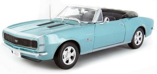 Chevrolet CAMARO SS 396 1967 1:18 Maisto 31684 jasny zielony