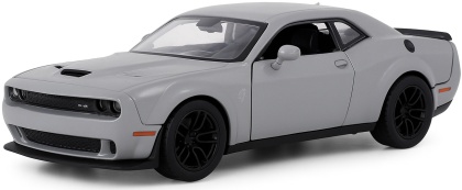 DODGE Challenger SRT Hellcat 2018 1:24 Motormax 79350 jasny szary
