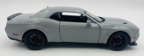 DODGE Challenger SRT Hellcat 2018 1:24 Motormax 79350 jasny szary DODGE Challenger SRT Hellcat 2018 1:24 Motormax 79350 jasny szary