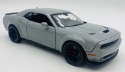 DODGE Challenger SRT Hellcat 2018 1:24 Motormax 79350 jasny szary