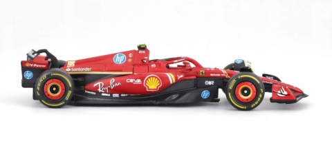 F1 FERRARI SF-24 2024 C. Sainz #55 Imola KASK BBurago 1:43 F1 FERRARI SF-24 2024 C. Sainz #55 Imola KASK BBurago 1:43