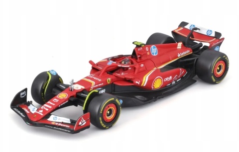 F1 FERRARI SF-24 2024 C. Sainz #55 Imola KASK BBurago 1:43 F1 FERRARI SF-24 2024 C. Sainz #55 Imola KASK BBurago 1:43