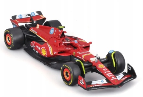 F1 FERRARI SF-24 2024 C. Sainz #55 Imola KASK BBurago 1:43 F1 FERRARI SF-24 2024 C. Sainz #55 Imola KASK BBurago 1:43