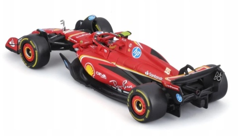 F1 FERRARI SF-24 2024 C. Sainz #55 Imola KASK BBurago 1:43 F1 FERRARI SF-24 2024 C. Sainz #55 Imola KASK BBurago 1:43
