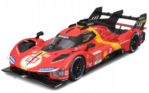 Ferrari 499P LMH FIA 24h Le Mans Hypercar 2023 #51 Bburago 16301 model 1:18 Ferrari 499P LMH FIA 24h Le Mans Hypercar 2023 #51 Bburago 16301 model 1:18