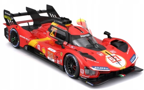 Ferrari 499P LMH FIA 24h Le Mans Hypercar 2023 #51 Bburago 16301 model 1:18 Ferrari 499P LMH FIA 24h Le Mans Hypercar 2023 #51 Bburago 16301 model 1:18