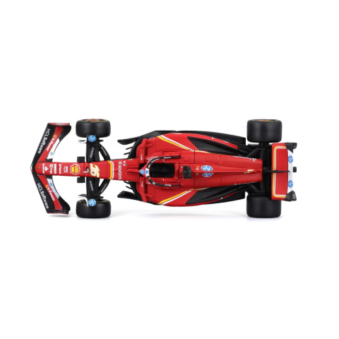 Ferrari F1 Leclerc Sainz SF-24 SUPER zestaw do zawieszenia BBurago 1:43 Ferrari F1 Leclerc Sainz SF-24 SUPER zestaw do zawieszenia BBurago 1:43