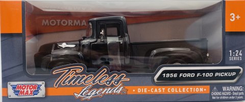 Ford F-100 Pickup 1956 1:24 Motormax 73235 czarny Ford F-100 Pickup 1956 1:24 Motormax 73235 czarny
