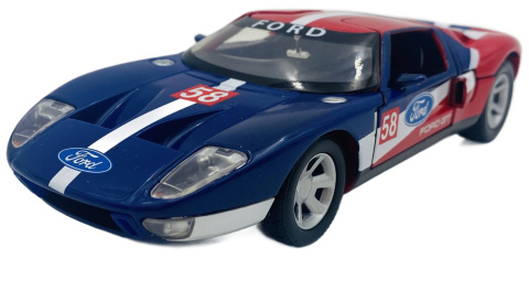 Ford GT Concept GT Racing #58 model 1:24 Motormax 73799 Ford GT Concept GT Racing #58 model 1:24 Motormax 73799
