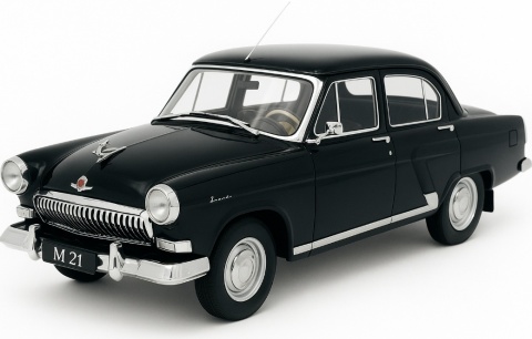 GAZ Wołga Wolga M 21 (1960) model WB124245 METAL WhiteBox 1:24 czarny GAZ Wołga Wolga M 21 (1960) model WB124245 METAL WhiteBox 1:24 czarny
