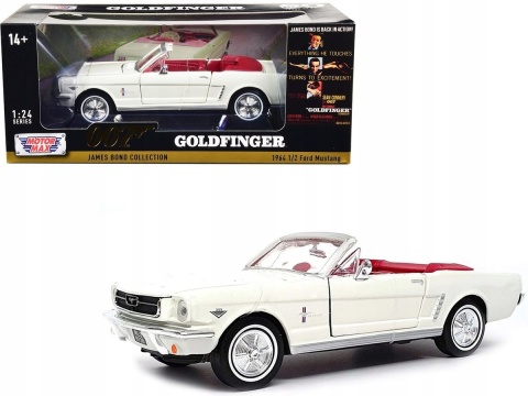 MUSTANG 1/2 1964 James Bond 1:24 Motormax 79852