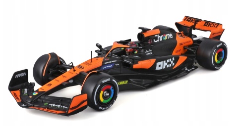 McLaren MCL38 GP Miami F1 2024 #81 Piastri KASK BBurago 1:24 McLaren MCL38 GP Miami F1 2024 #81 Piastri KASK BBurago 1:24