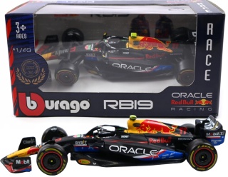 RB19 GP USA Austin F1 Red Bull 2023 Perez BBurago 1:43