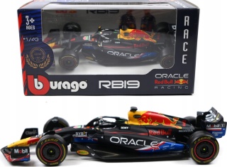 RB19 GP USA Austin F1 Red Bull 2023 Verstappen BBurago 1:43