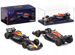 RB19 GP USA Austin F1 Red Bull 2023 Verstappen KASK BBurago 1:43