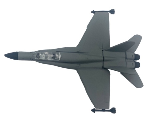 Samolot Boeing F/A-18 Hornet 4,5" 11,5 cm METAL Motormax szary