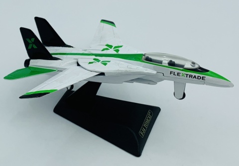 Samolot Grumman F-14 Tomcat biały model METAL Motormax