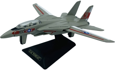 Samolot Grumman F-14 Tomcat szary model METAL Motormax