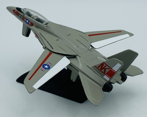 Samolot Grumman F-14 Tomcat szary model METAL Motormax