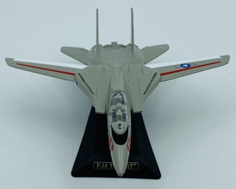 Samolot Grumman F-14 Tomcat szary model METAL Motormax