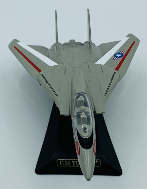 Samolot Grumman F-14 Tomcat szary model METAL Motormax