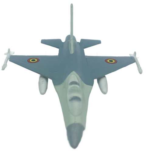 Samolot Lockheed Martin F-16 Falcon Belgia 4,5" 11,5 cm METAL Motormax