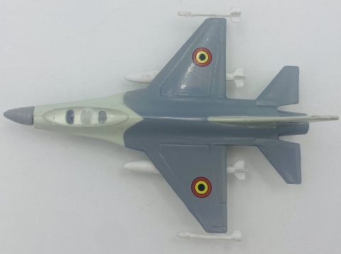 Samolot Lockheed Martin F-16 Falcon Belgia 4,5" 11,5 cm METAL Motormax