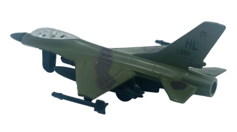 Samolot Lockheed Martin F-16 Falcon USA 4,5" 11,5 cm METAL Motormax