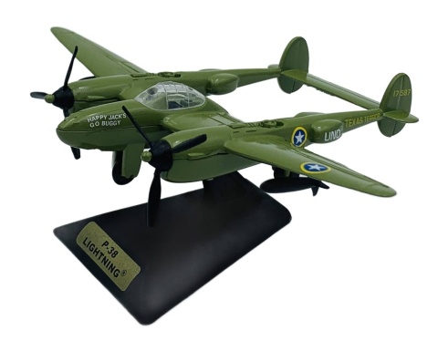Samolot Lockheed P-38 Lightning model METAL Motormax
