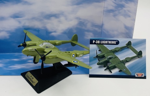 Samolot Lockheed P-38 Lightning model METAL Motormax