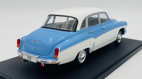 Wartburg 312 (1965) model WB124242 METAL WhiteBox 1:24 niebieski Wartburg 312 (1965) model WB124242 METAL WhiteBox 1:24 niebieski