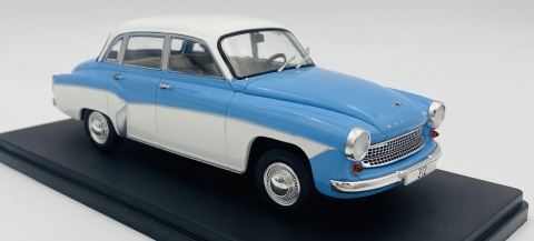 Wartburg 312 (1965) model WB124242 METAL WhiteBox 1:24 niebieski Wartburg 312 (1965) model WB124242 METAL WhiteBox 1:24 niebieski