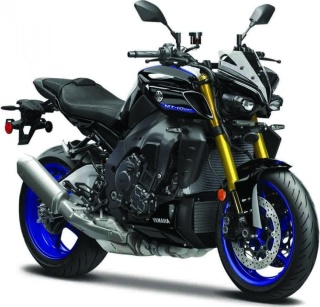 YAMAHA MT-10 SP 2023 model na podstawce 1:18 Maisto
